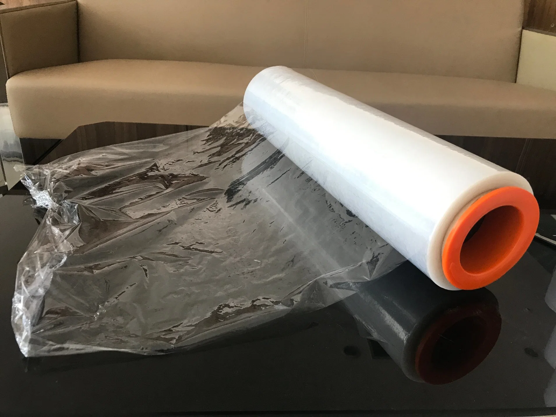 11um Hand Use Stretch Film Pallet Wrap Film Plastic Shrink Film