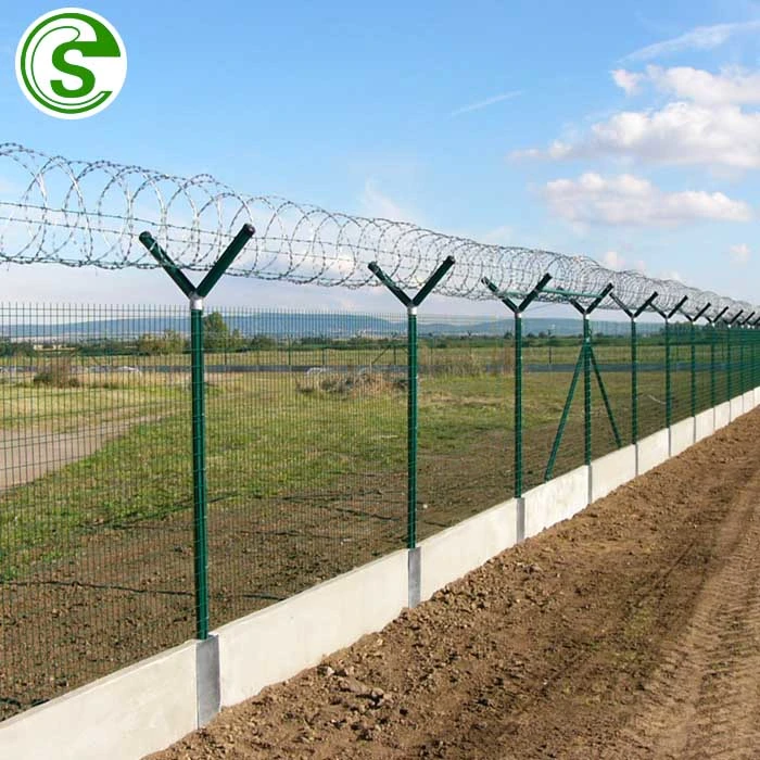 Home Outdoor Metal Steel Recinzione Vallas Zaun Garden Fence Panels Iron Wire Mesh