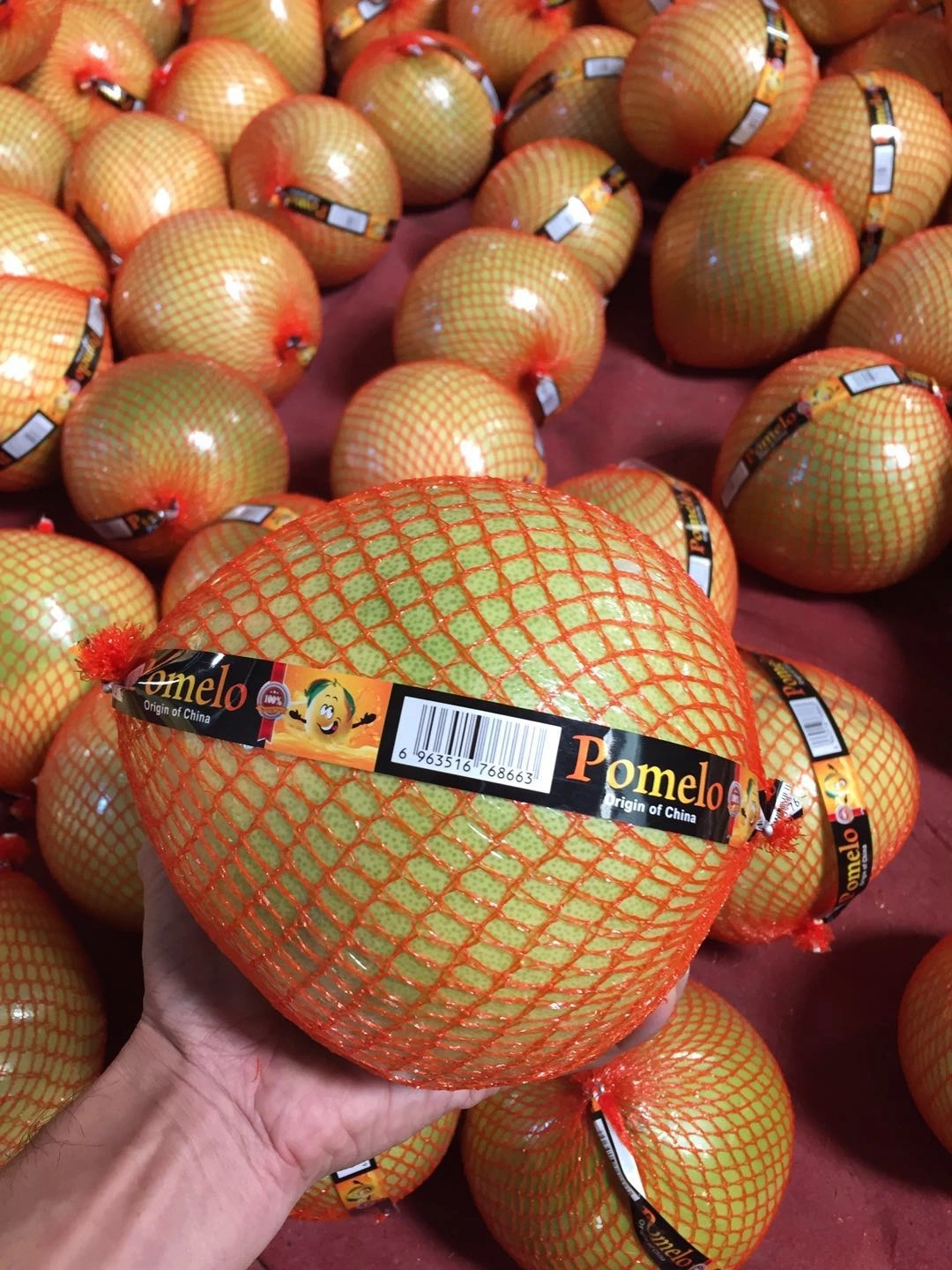 Karton Verpackung Frischer Honig Rote Pomelo Früchte Weiße Pomelo