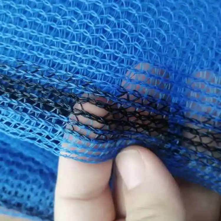 Blue HDPE Fall Protection Swimming Pool Cover Safety Nets Debris Fence Net Playground Scaffolding Netting