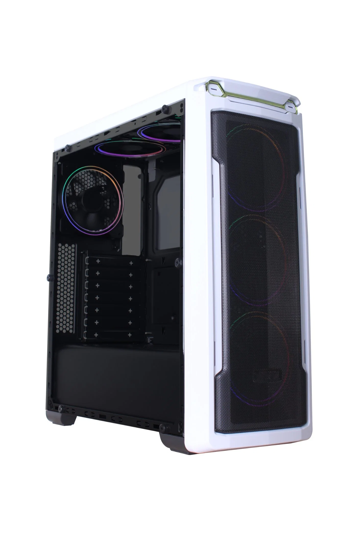 Acrylic Computer Case PC Case Gaming with RGB Fans