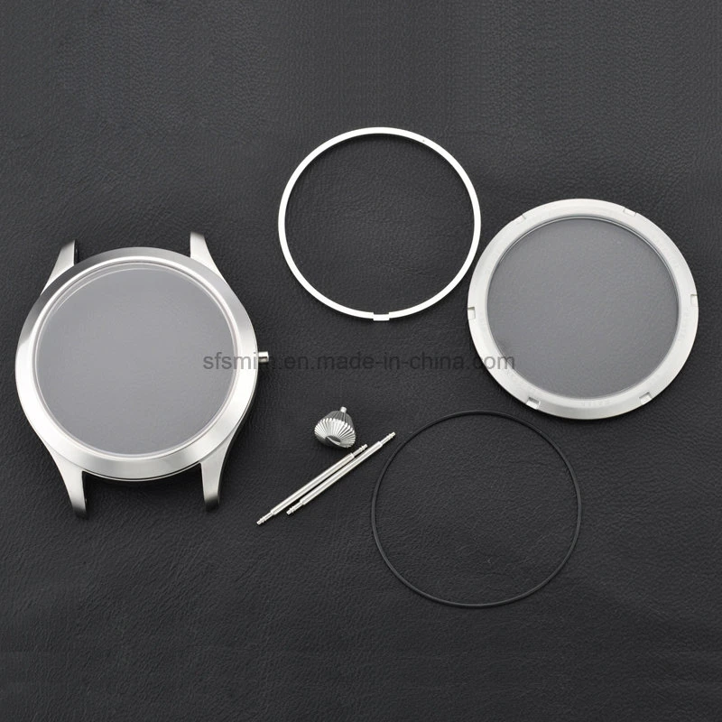 CNC Machining Parts Stainless Steel Round Watch Case Polished Finish