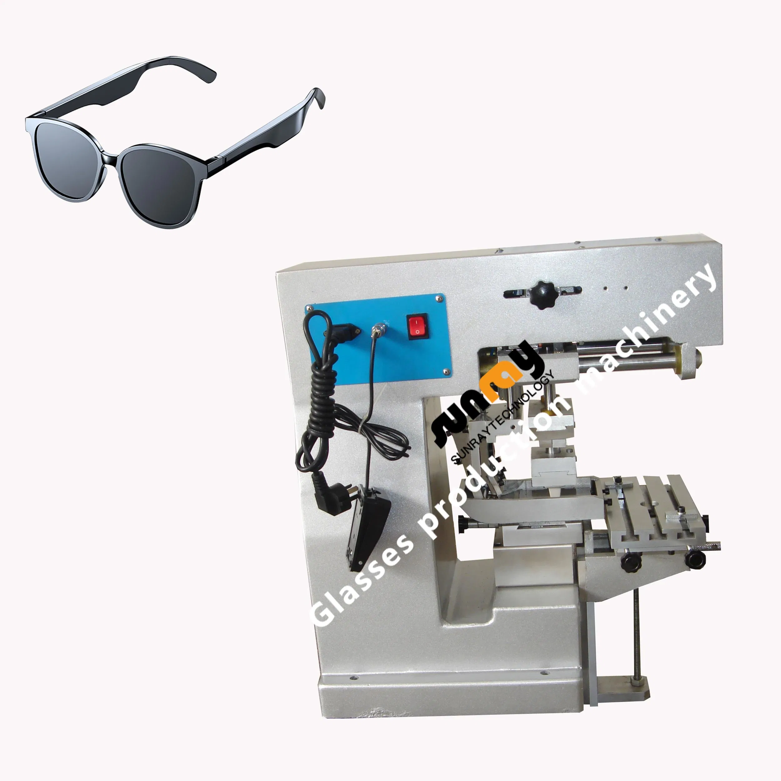 High Quality Hot Sale Factory Customization Eyeglasses Frame Manufacturing Machinery Double Color Pneumatic Pad Printing Machine