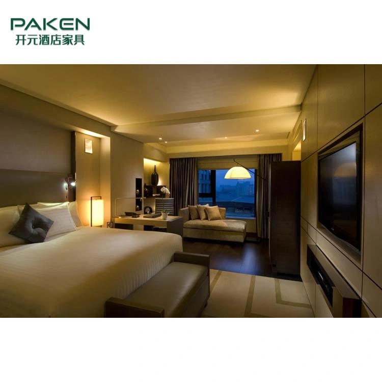 Paken Hotel Furniture Luxury Customize for Guestroom Furniture Indoor