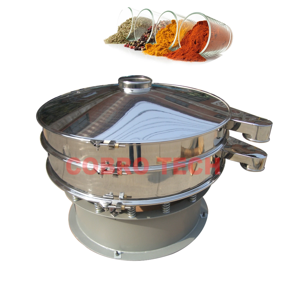 High Precision Multilayer Sieving Circular Rotary Vibrating Screen