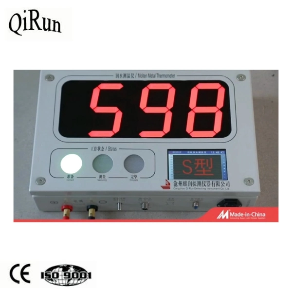 RS485 Wall-Mounted Type Molten Steel Temperature Sensor Thermometer