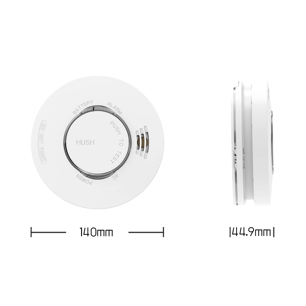 Wire-Free or Hardwire Interconnect Smoke Alarm