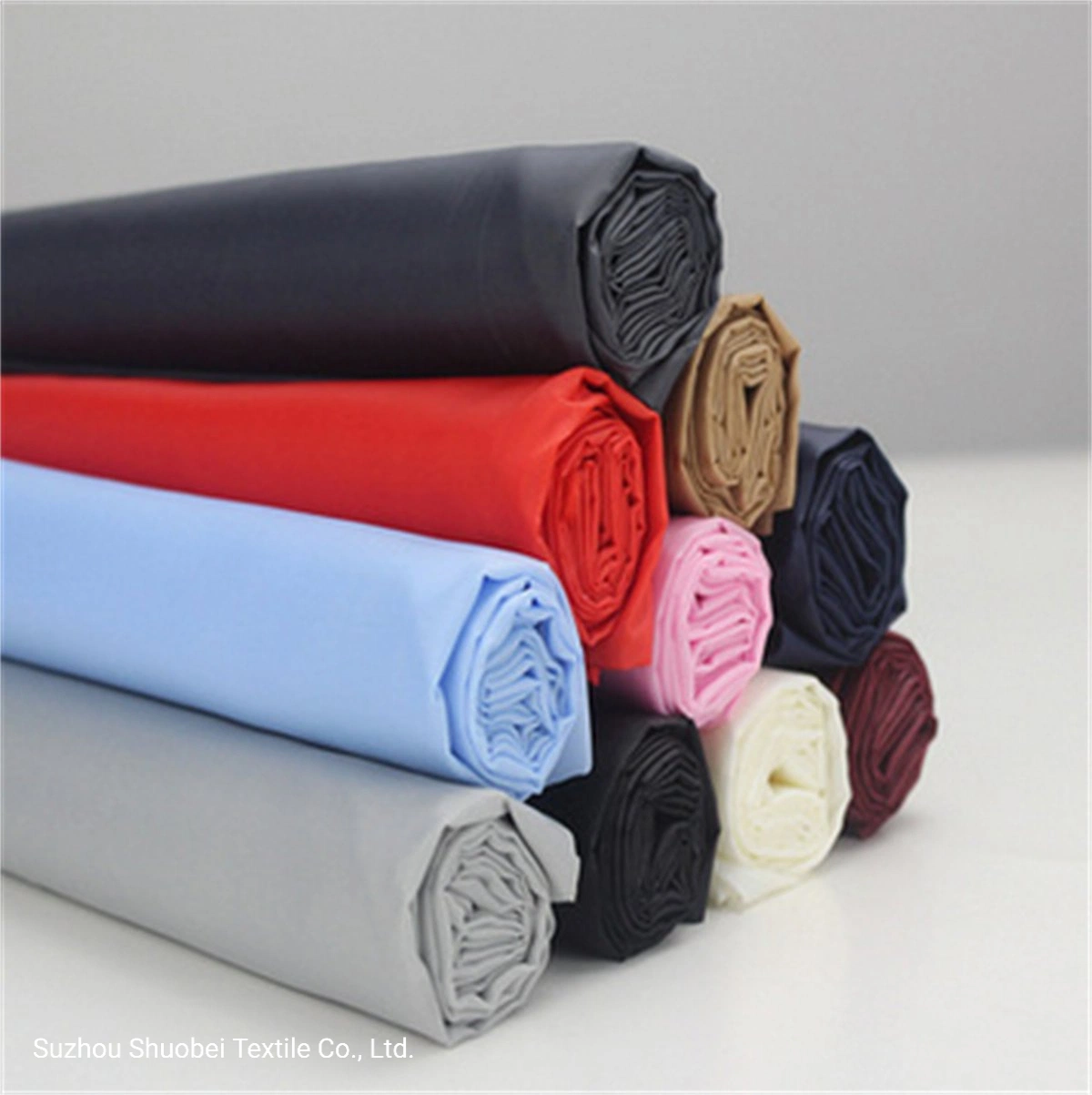 Polyester 2/1 Twill Shu Mei Silk Fabric with Anti-Static for Suit and Jacket