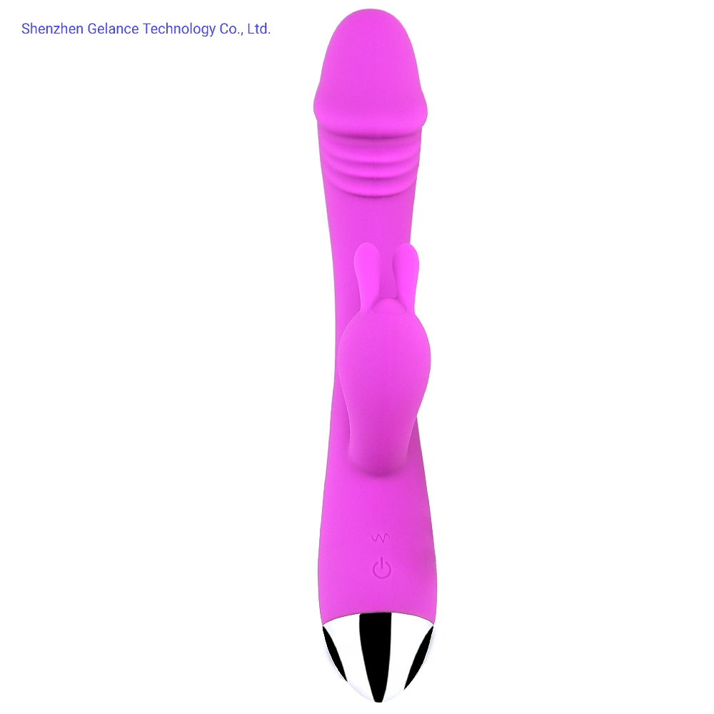 New Creative Different Double Motors Sex Toys Adult Massage Rabbit Thrusting Vibrator