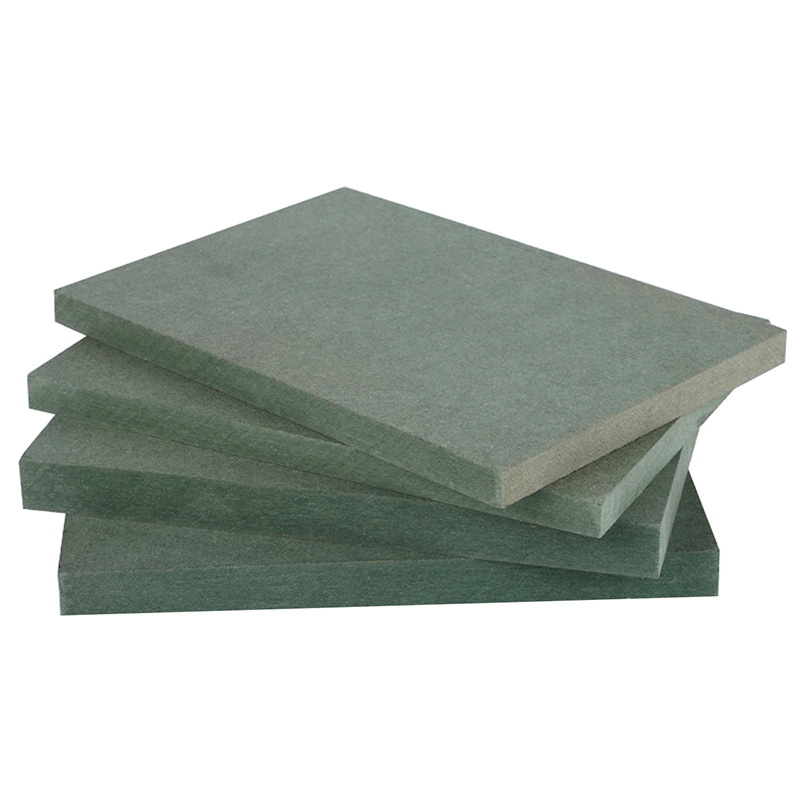 E1 Grade 5mm High quality/High cost performance  Waterproof MDF Green Water Resistance Board for Building