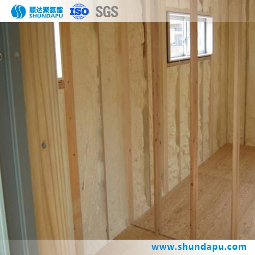 PU Insulation Sda13e Spray Rigid PU Foam for Cold Storage