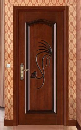 Custom MDF Board Pastoral Style Morden Design Arched Craft Solid Wood Doors for Room