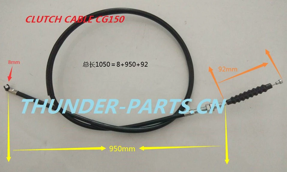 Motorcycle Cables for Brake/Speedometer/Meter/Tachometer/Throttle/Gas/Clutch/Choke/Wire/Accelerator Spare Parts for Motorcycles