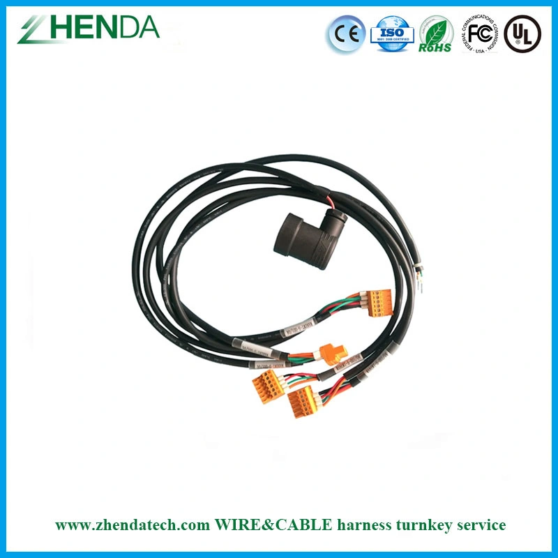 Multi-Strand impermeable aislante XLPE de Alta Tensión Cable con conector de alimentación