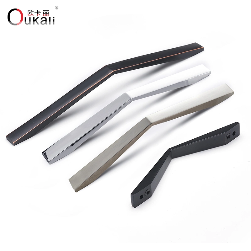 High quality/High cost performance  Fashion Furniture Cabinet Handle Zink Alloy and Aluminum Alloy Hardware Grip for for Door, Cabinet, Cupboard, Drawer, Kitchen etc.