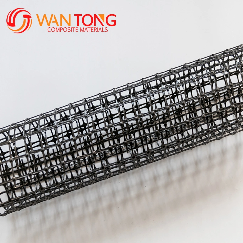 Road Construction Material PP Biaxial Geogrid Plastic Geogrid 25kn