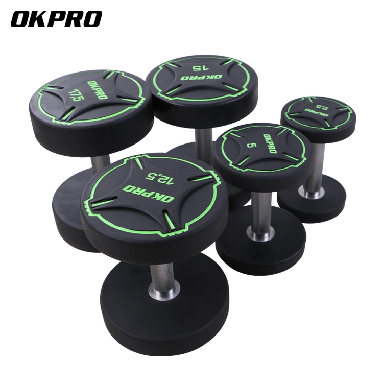 Fitness Equipment Home Workout Exercise Free Weight Dumbbells Set Lifting Pounds 10kg 12 Kg 20kg Manufacturers TPU Dumbbell