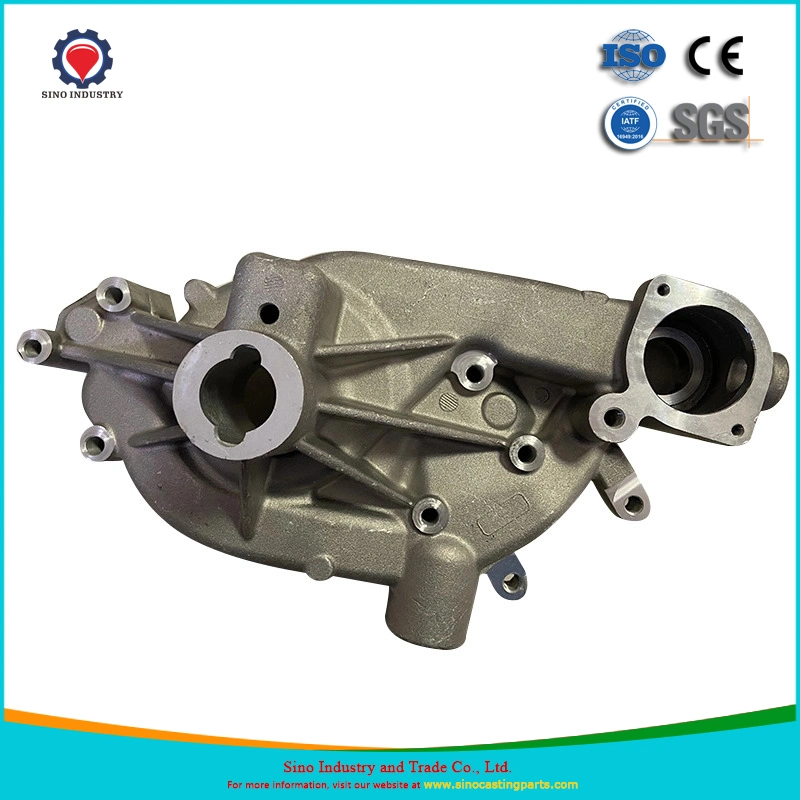 Sandguss-Teil 5 Achse CNC-Bearbeitungsteil PräzisionsAuto Ersatzteil Maschinerie Teil Neue Energie Fahrzeug Motor Gehäuse / Gehäuse / Shell / Karosserie Angepasst Motorteile