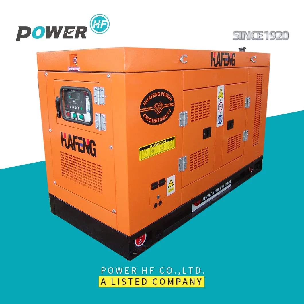 Canopy Container Land Use Water-Cooling Silent Generator Diesel 3 Phase 50Hz/60Hz 1500/1800rpm Silent Portable Diesel Generator Set