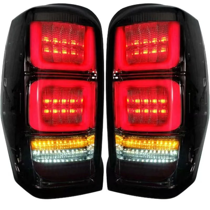 12V 55W Auto Tail Lamp Smoke LED Rear Light Taillight for Mitsubishi Triton L200 2019 2020