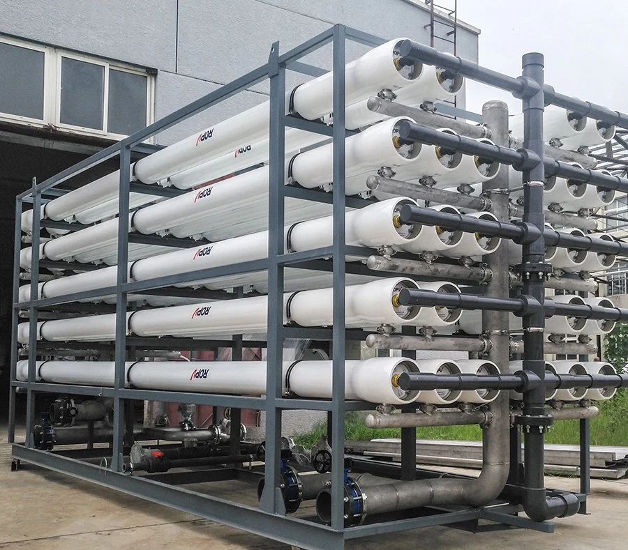 Sistema de tratamento de água osmose inversa da estação de RO industrial de 60 tph, grande Escala para uso comercial