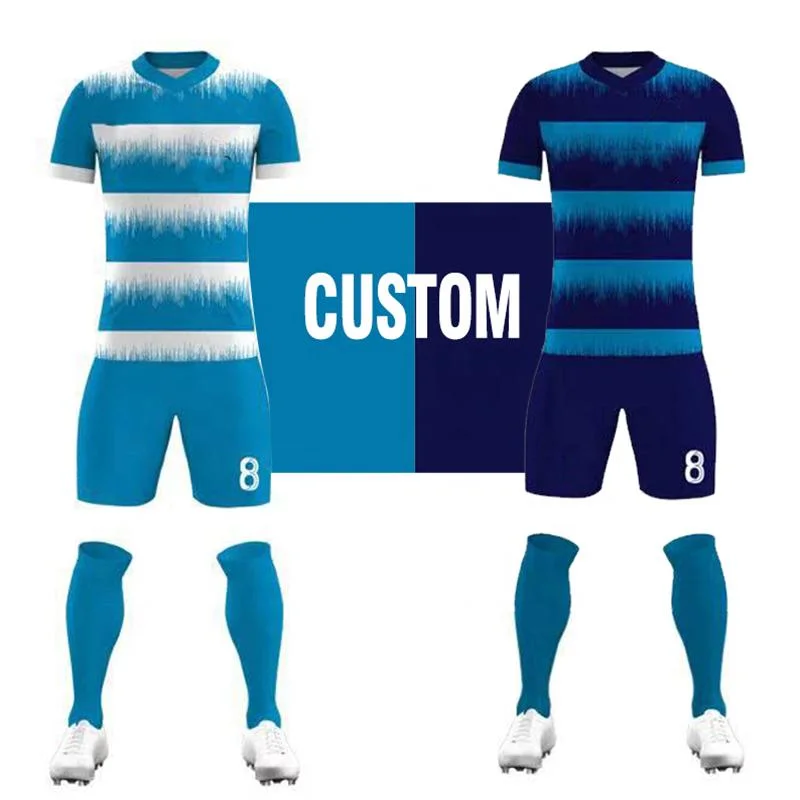 Benutzerdefinierte Logo Sublimation Fußball Uniform Großhandel OEM Design Fußball-Trikot