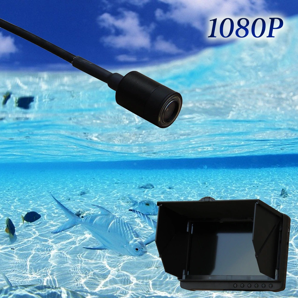 1920 X 1080 High Definition Fishing Camera 15m Waterproof HD Digital Camera with 7 Inch LCD Monitor (MD30L)