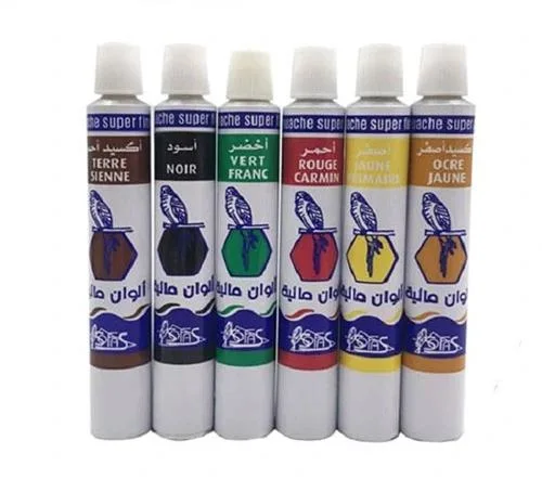 Children Student Painting Oil Packaging Metal Tube Collapsible Aluminum