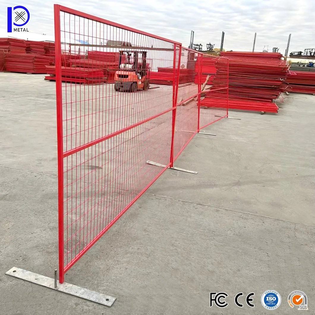 Pengxian Construction Site Security Fence China Temporary Swimming Pool Mesh Fencing Suppliers 30 X 30 mm Frame Canada Construction Site Temporary Fence Panel