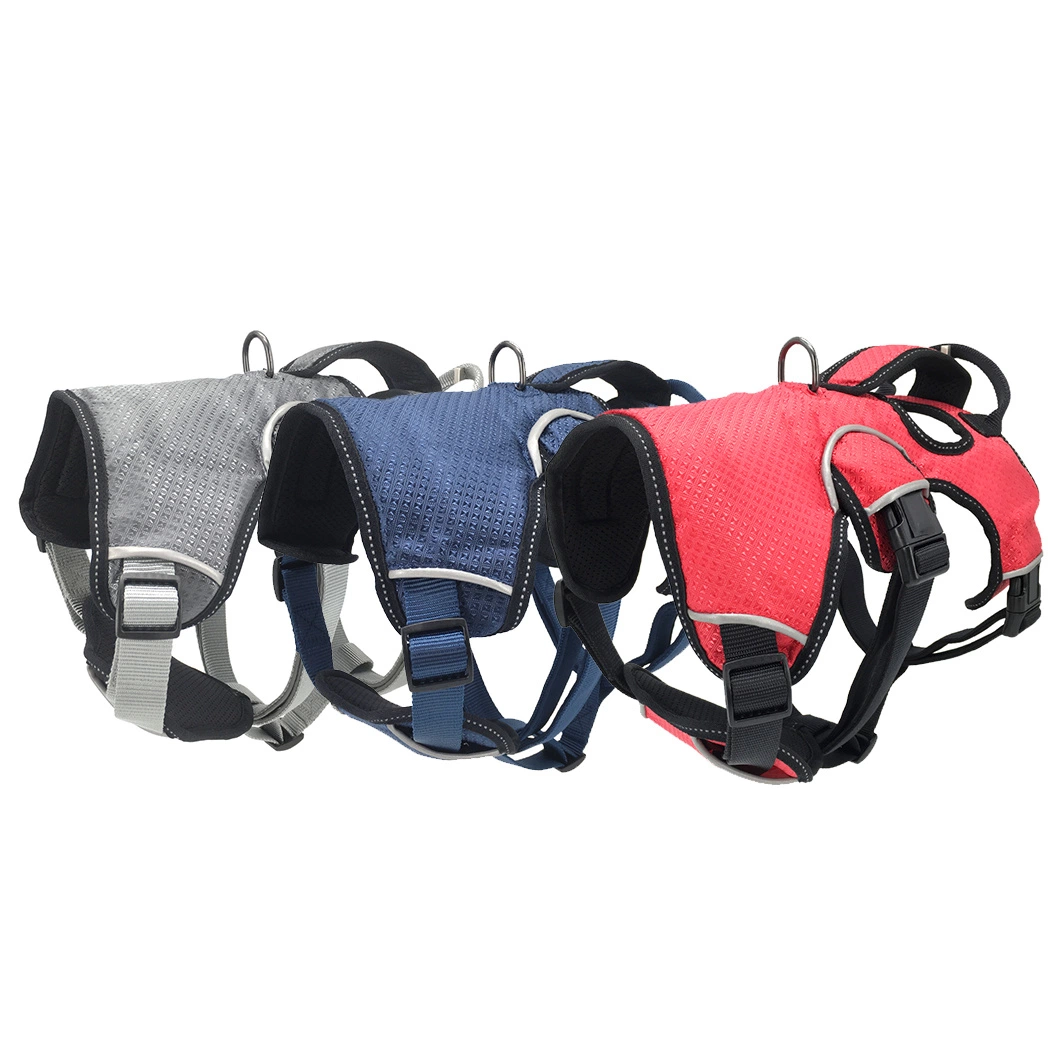 No Pull Breathable Adjustable Outdoor Dog Vest Harness Pet Accessories