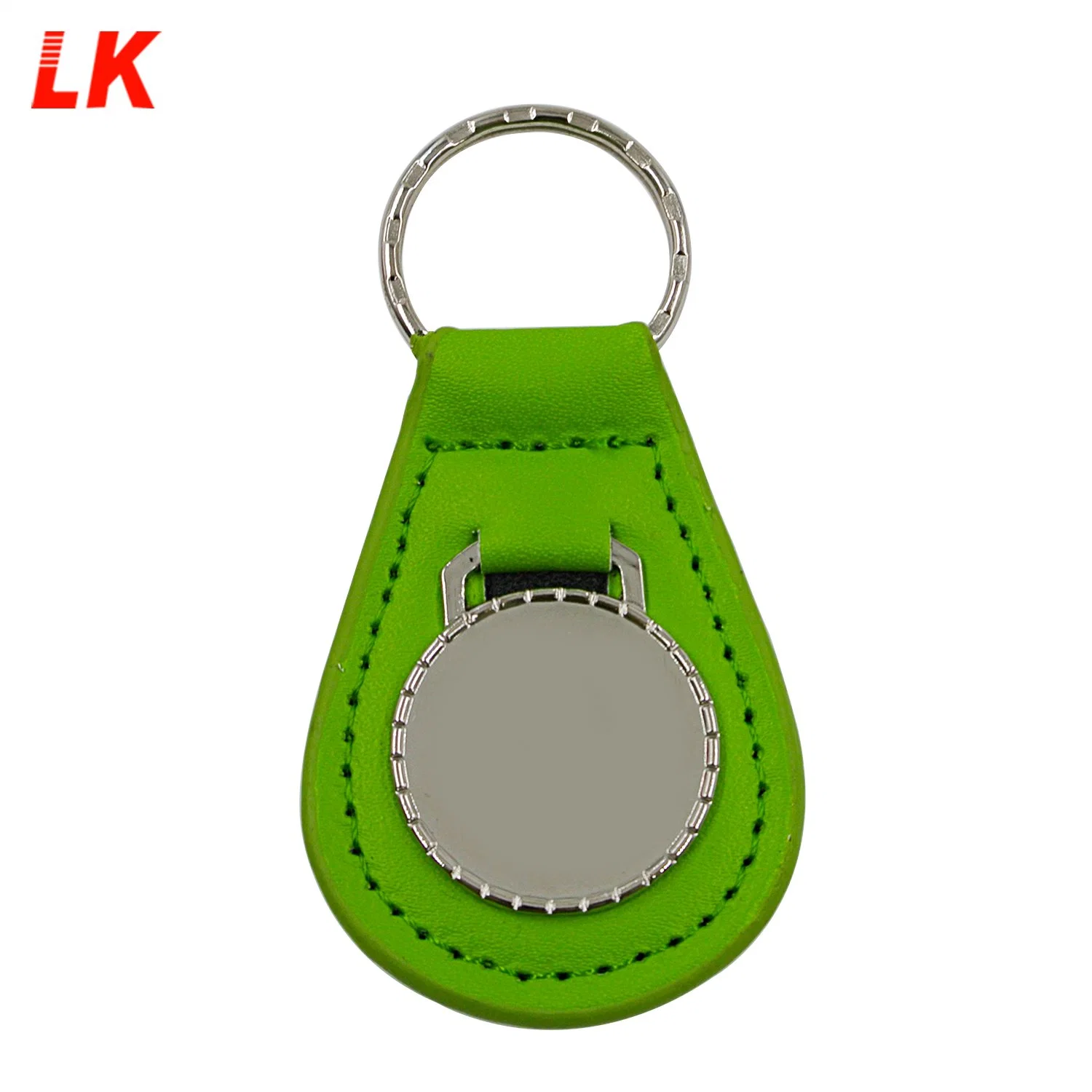 Promotional Custom Genuine Leather Car Brand Logo Key Chain Keychain