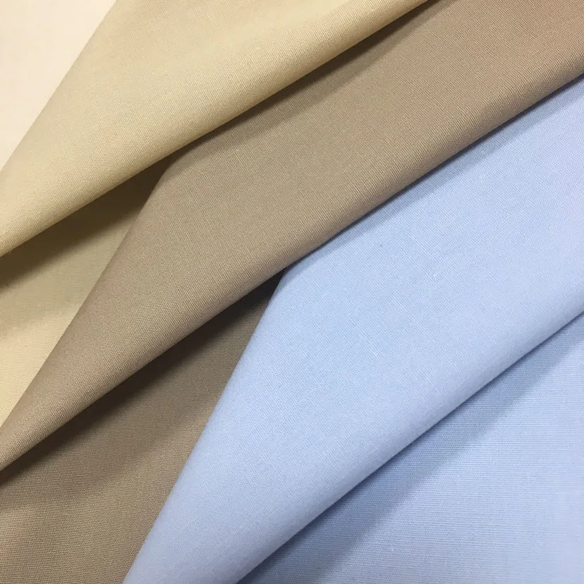 Combed 65%Polyester35%Cotton 45X45 133X72 150cm 115GSM Shirting Fabric Woven