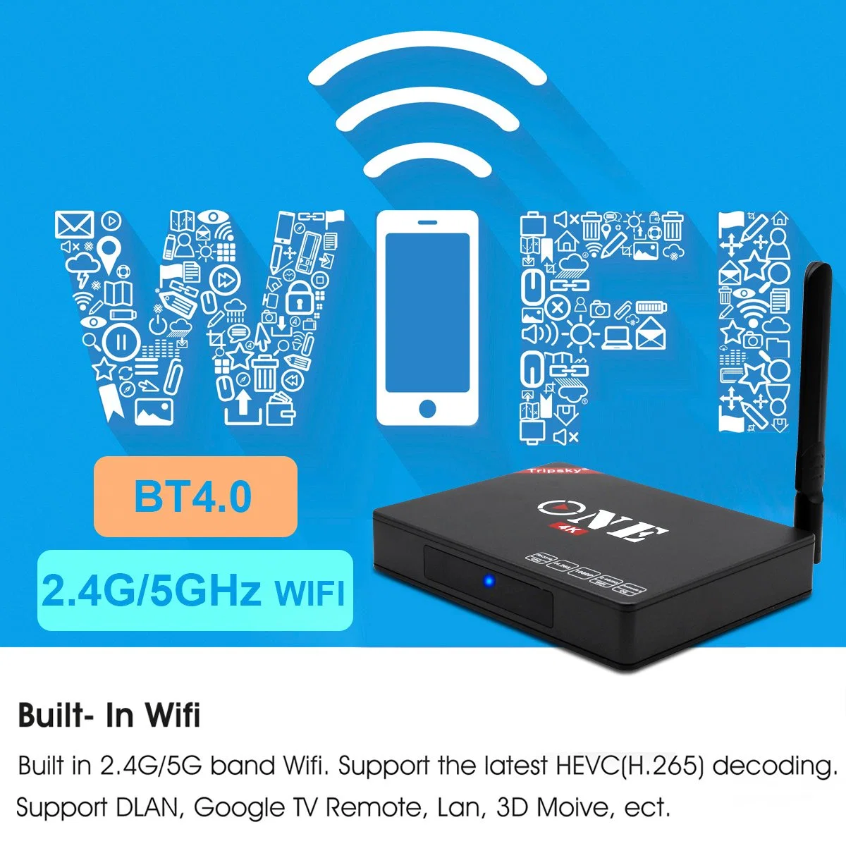 Best Selling 4K HD Android TV Box 2g/16g 4GB RAM 32GB ROM Rk3318 2.4/5g Dual WiFi Wholesale/Suppliers Factory Box TV Smart IPTV Set Top Box