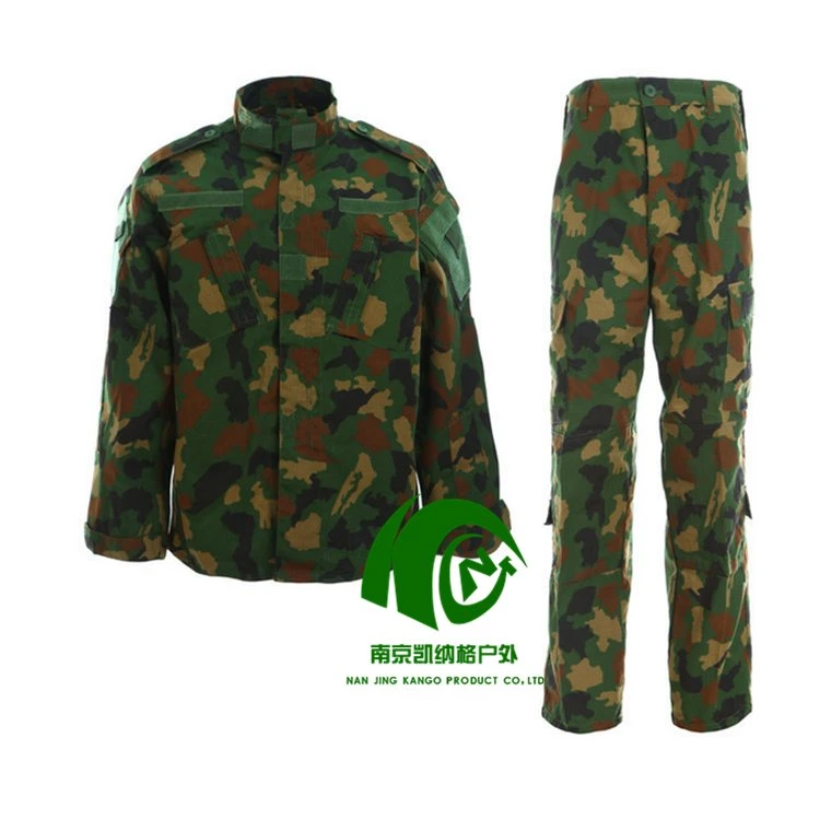 Uniforme táctico militar Kango con traje de camuflaje de combate directo de fábrica - 65/35 TC