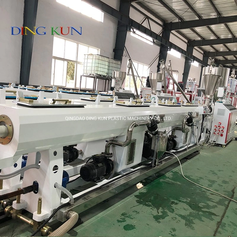 Plastic Machine PVC Pipe Production Line / Electric Conduit Tube Making