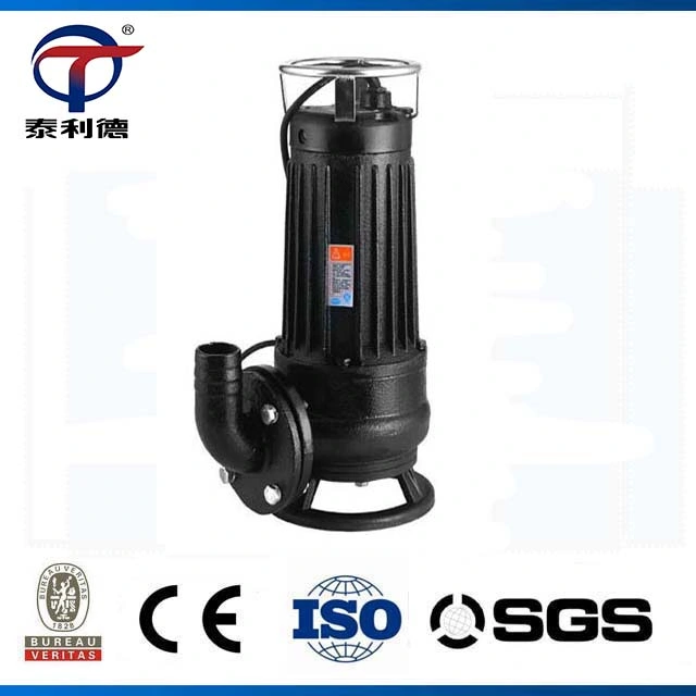 Non-Clog Waste Water Centrifugal Sewage Submersible Drainage Pump with Auto Coupling (WQ) , Deep Well Pump, Submerged Sump, Slurry Pump