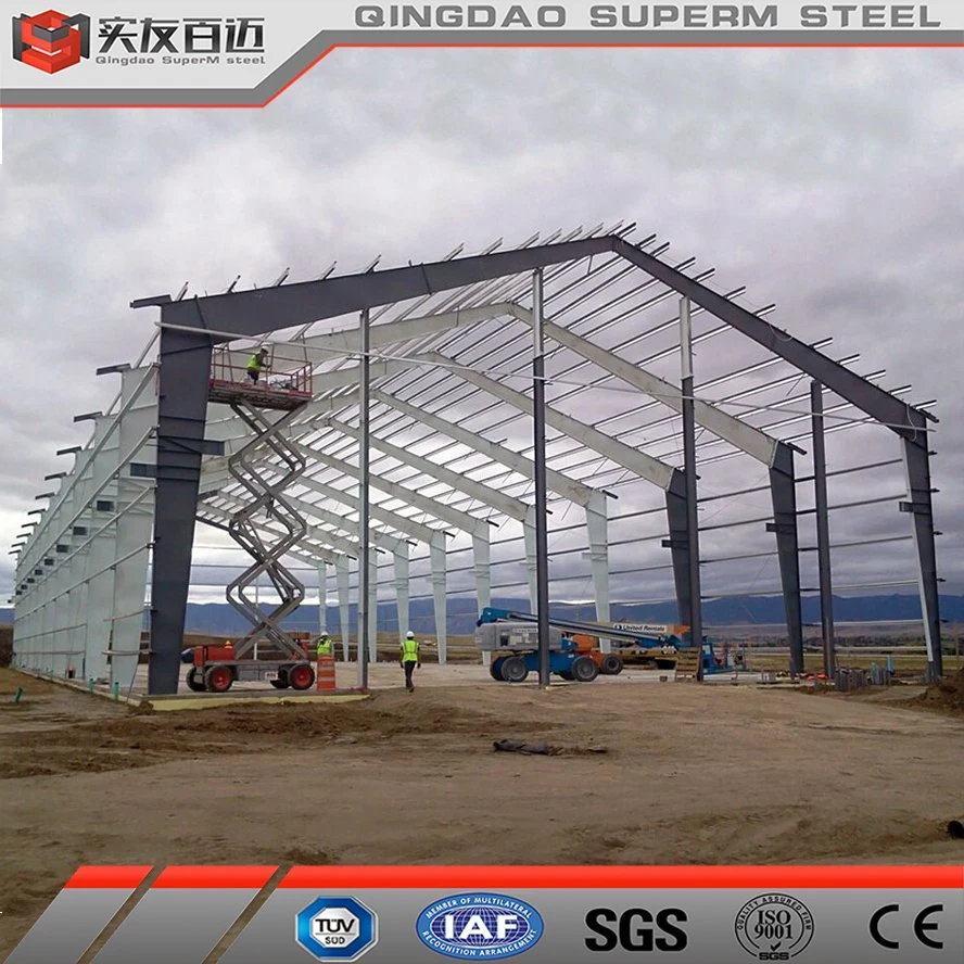 Prefab Light Steel Warehouse Construction Metal Sheet Workshop Offices Kits Insulated Panel 2-3 Cars Parking Carport Garage for Barndominium Homes