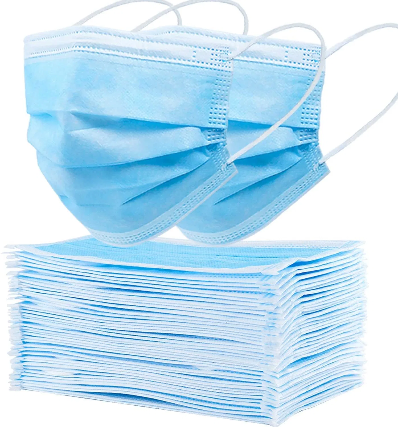 Wholesale/Supplier Medical Surgical Mask Nonwoven 3 Ply Disposable Face Mask