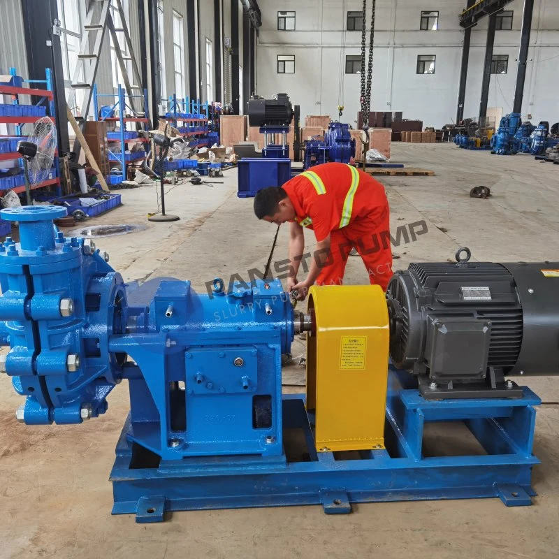 High Performance Centrifugal Horizontal Slurry Pump for Wastewater Treatment