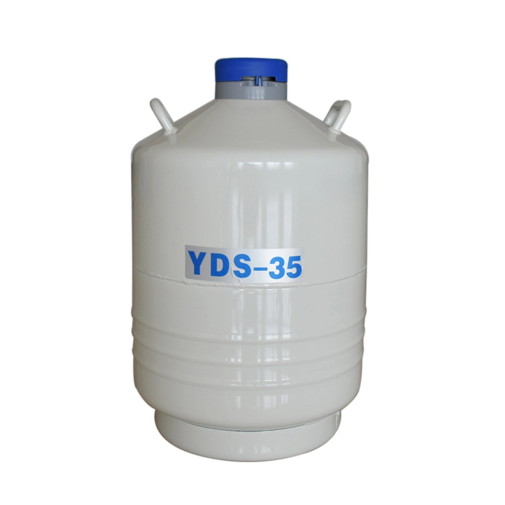 Yds 35-125 réservoir en vrac de gros calibre pour le stockage de l'azote liquide Self-Pressurized horizontal
