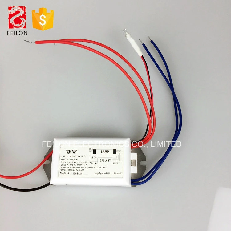 Factory Sale 24VDC 6W Ballast UVC Electrial Ballast