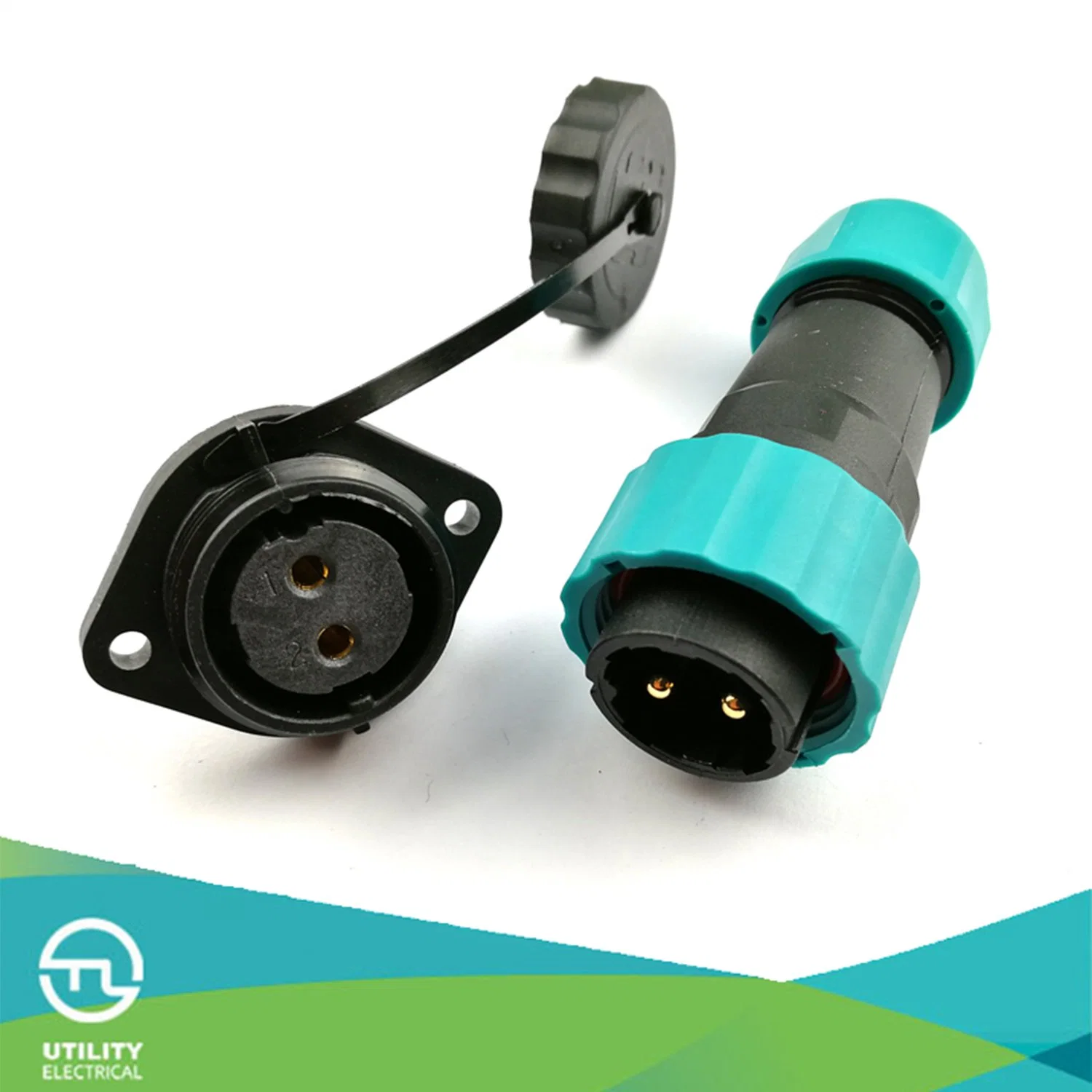 Circular IP68 Waterproof Aviation Plug Socket Connector