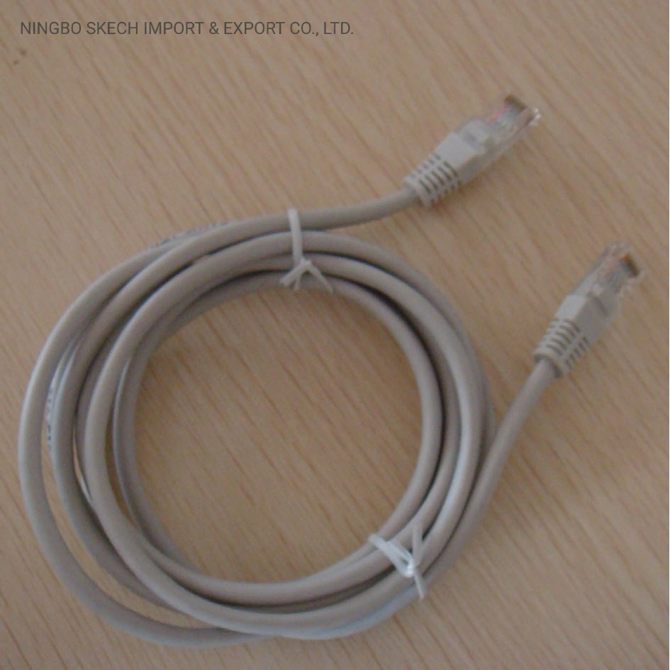 UTP Cat5e Copper/CCA Patch Cord with RJ45 Connector Plug LAN Network Cable for Ethernet Connection Cable