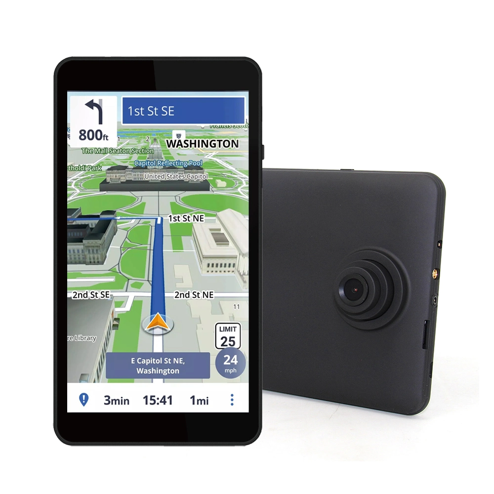 Lecteur multimédia MP5 pour GPS Android voiture 1080P sans fil PND Navigation sur tablette 7 pouces navigateur de véhicule portable