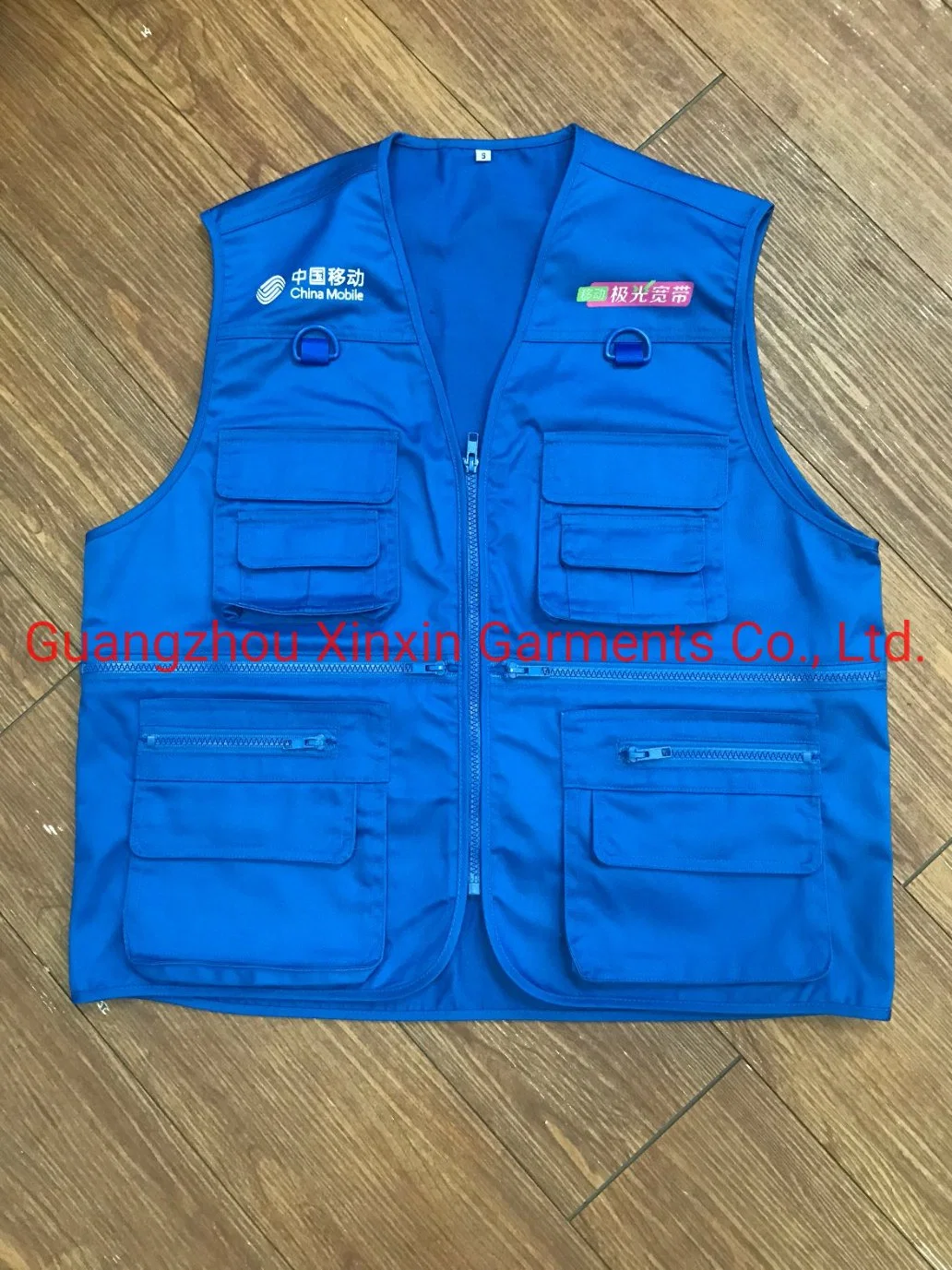 Supermarkt Uniform Arbeitskleidung mit OEM Service, Baumwolle Twill Weste, Weste (W871)