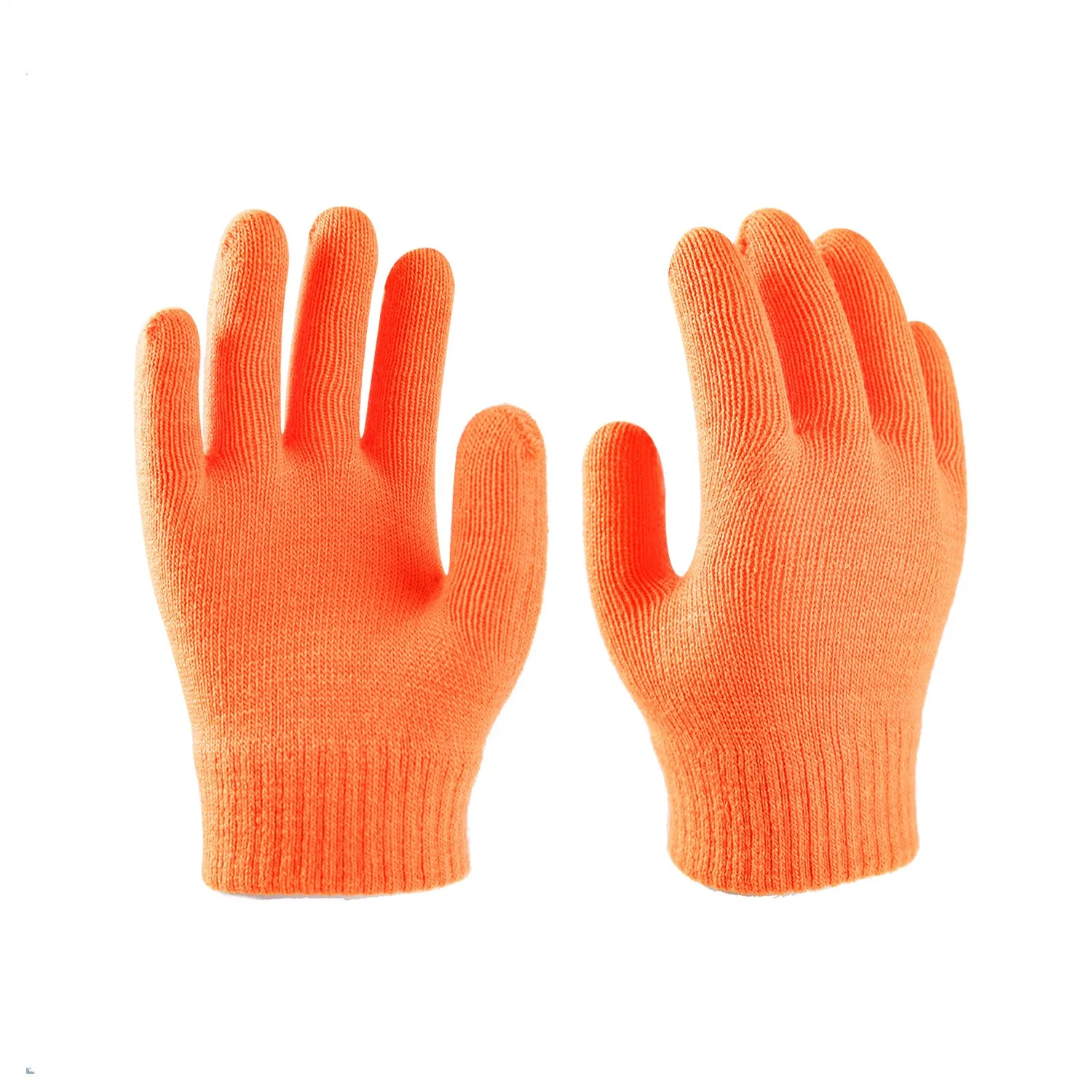 Gants magiques d'hiver en coton confortable en polyester/coton de couleur.