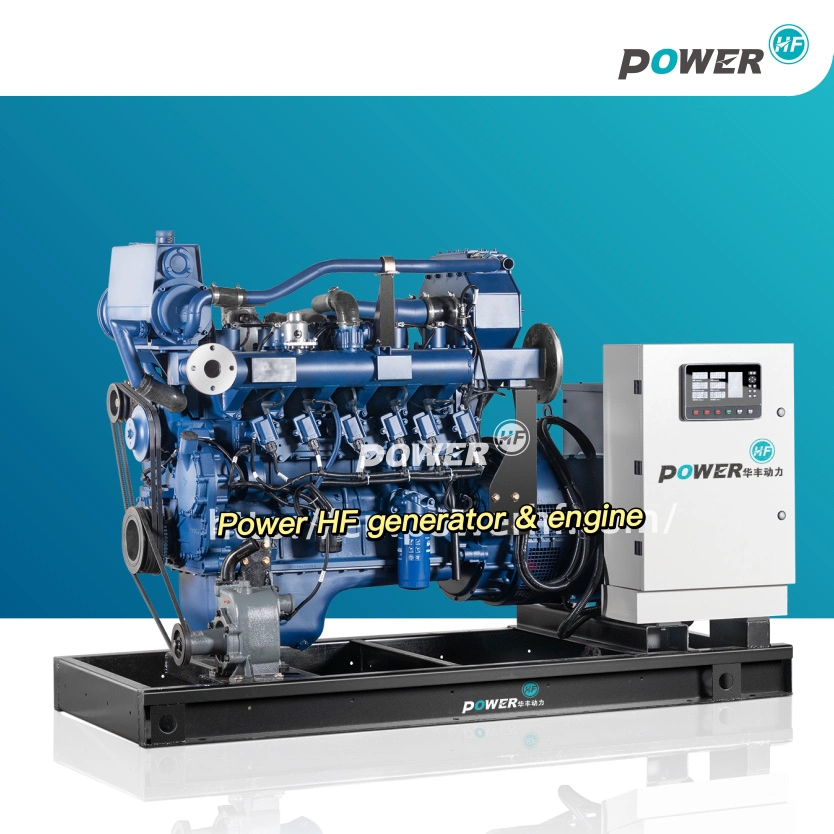 Anufactory Silent/Open Diesel Generator Set with New Gas Engine