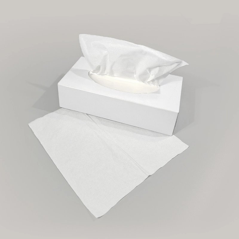 Ultra Soft 2 Ply 11GSM 130sheets Virgin Wood Pulp White Flat Box Facial Tissue