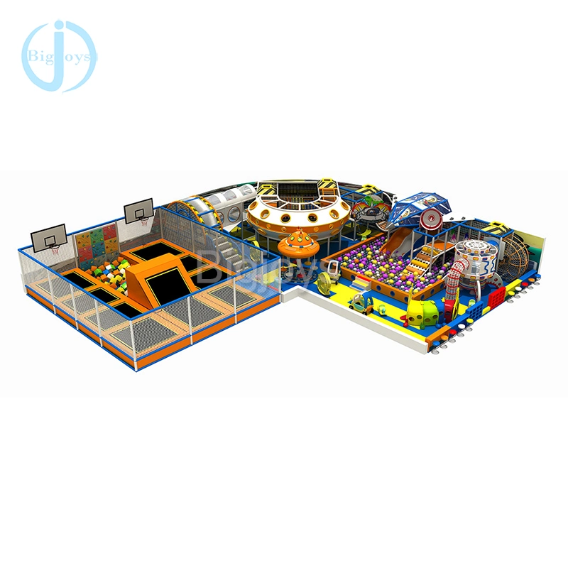 High quality/High cost performance Space Theme Mini Small Indoor Playground for Children