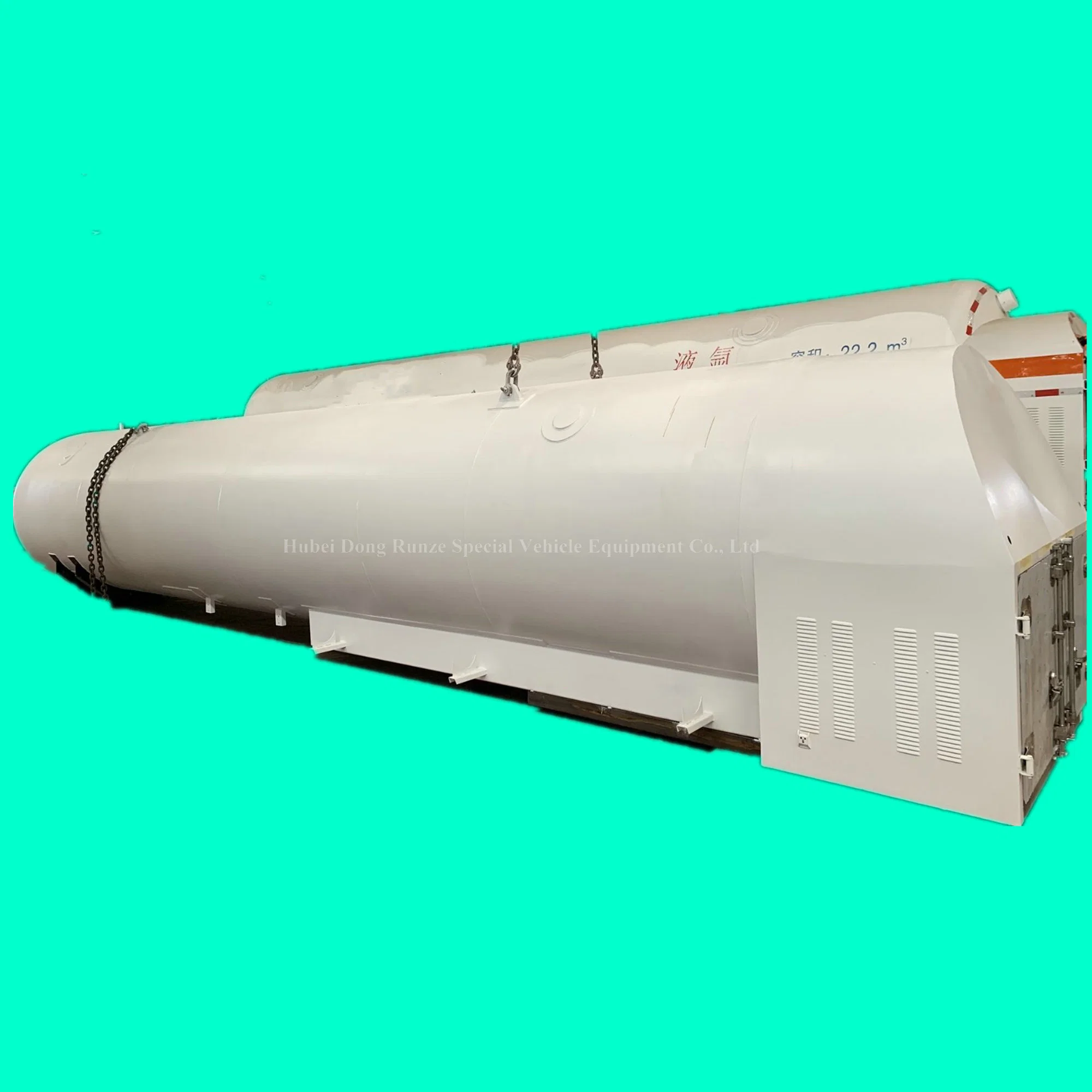 Customizing Cryogenic Liquid Lorry Tanker (Trailer Tank Part Capacity 6.9m3-37.4m3)